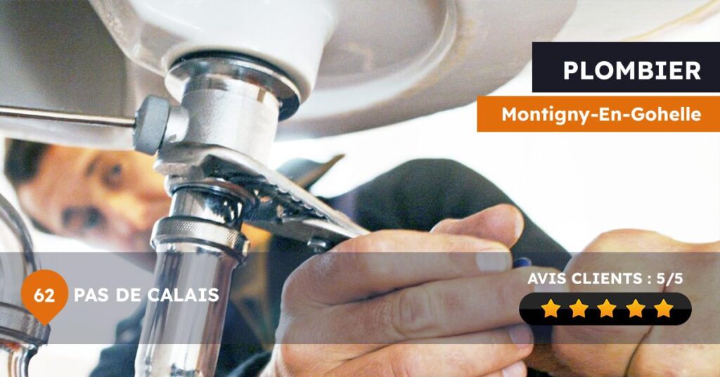 Plombier à Montigny-En-Gohelle Hauts-de-France Pas de Calais 62